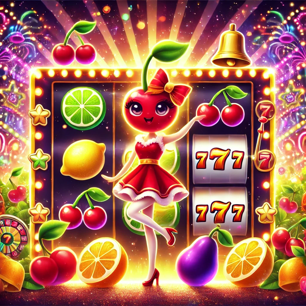 Miss Cherry Fruits Jackpot Fruity Party